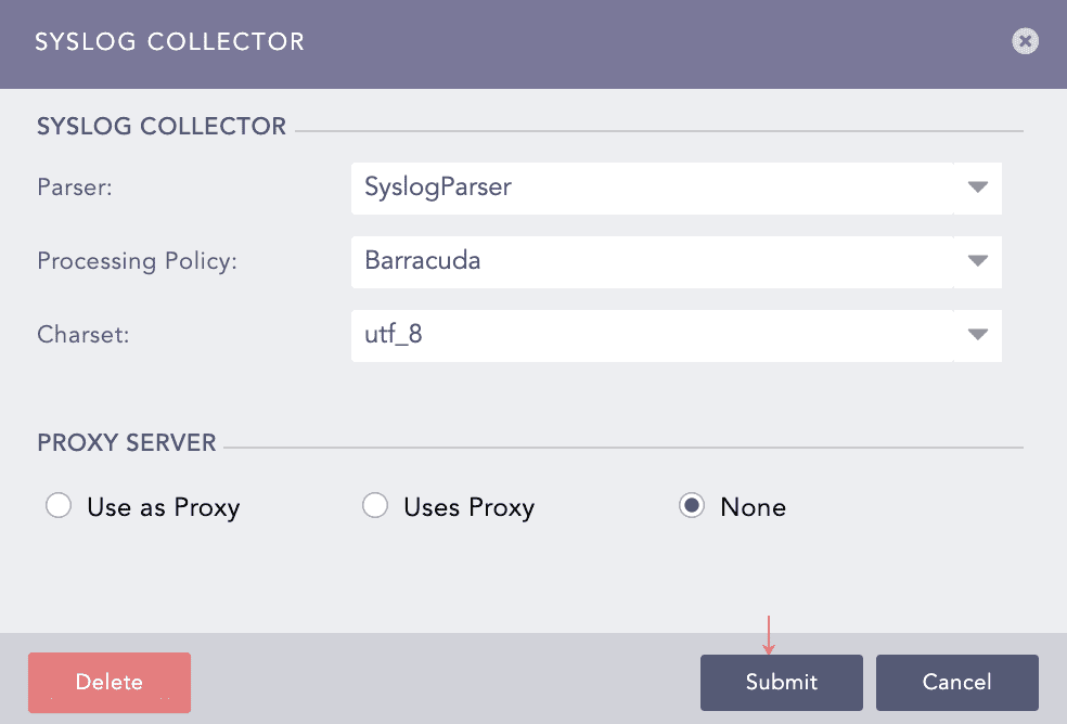 Available Collectors Fetchers Panel