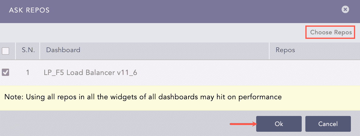 Barracuda Ask Repos Panel