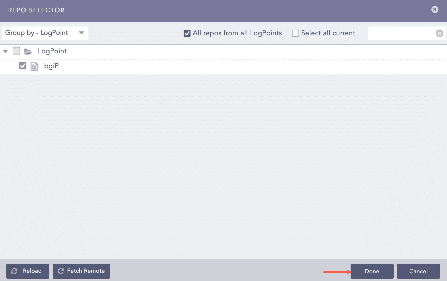 Barracuda Ask Repos Panel