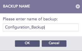 Backup and Restore