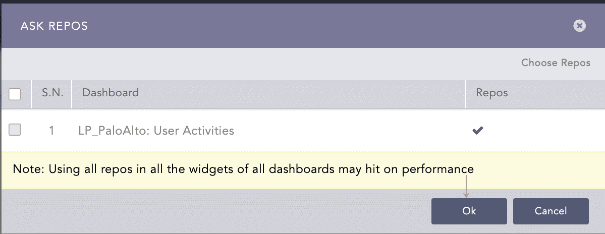 Confirmation for Repo