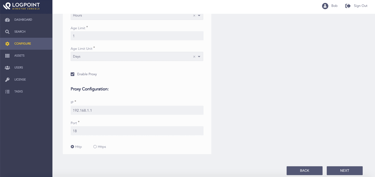 Enabling Proxy Server