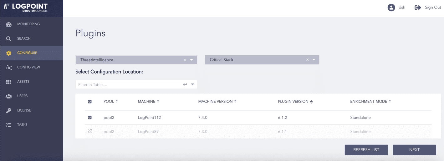 Selecting Critical Stack