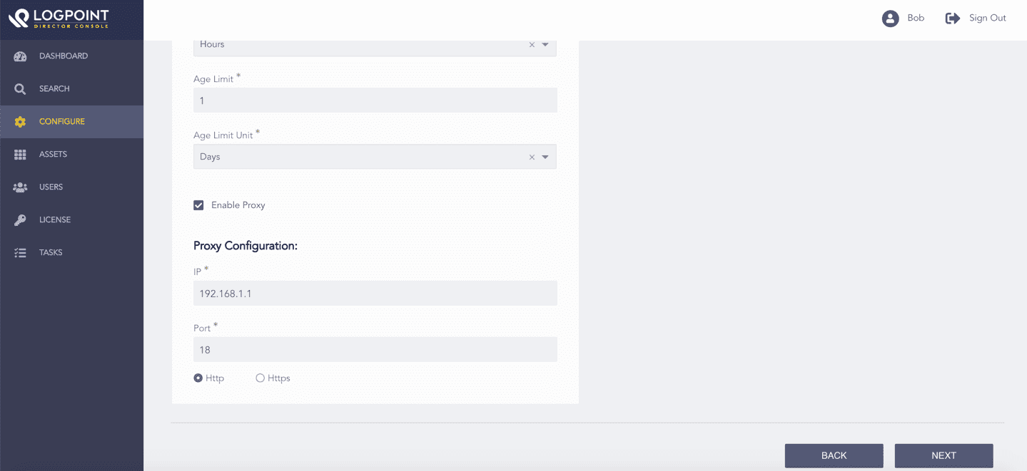 Enabling Proxy Server