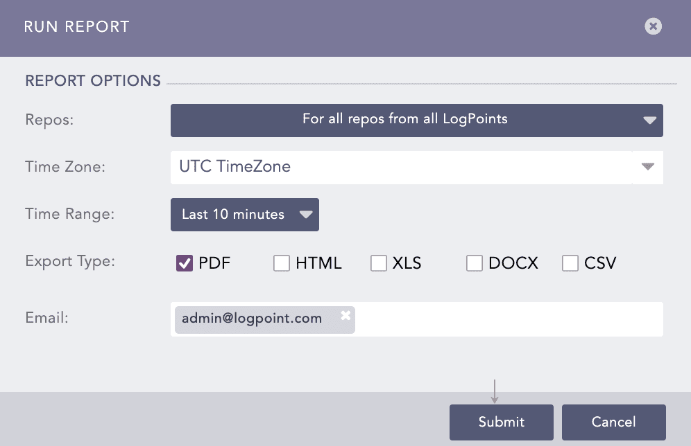 Using Trend Micro Report Template