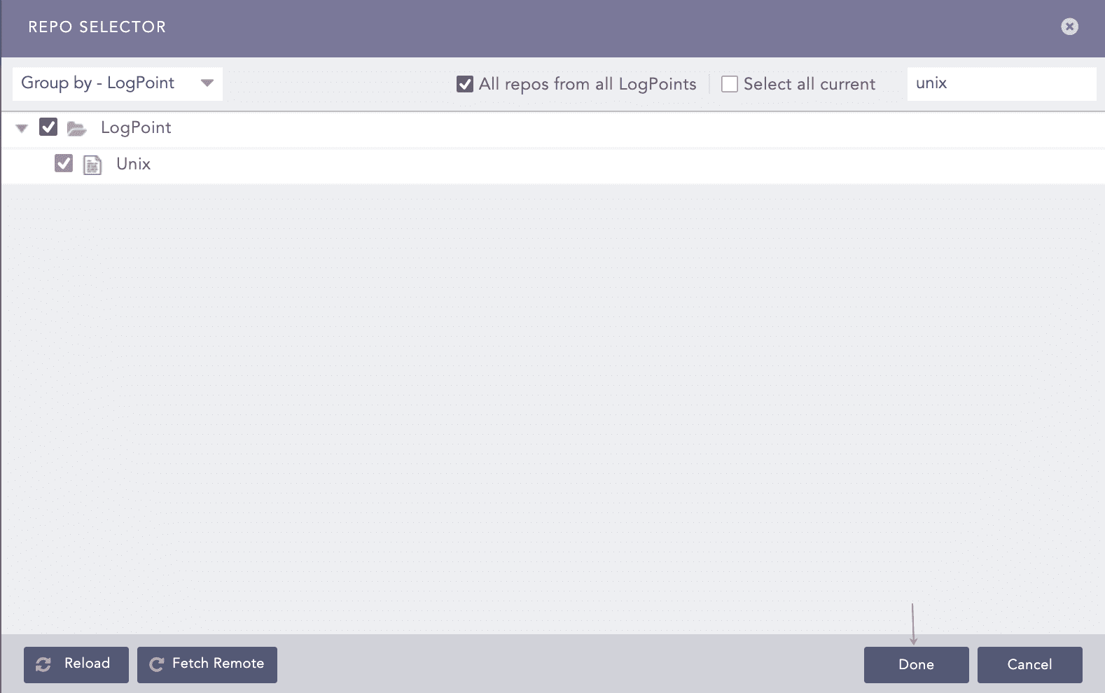 Unix Ask Repos Panel