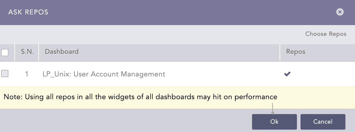 Confirmation for Repo