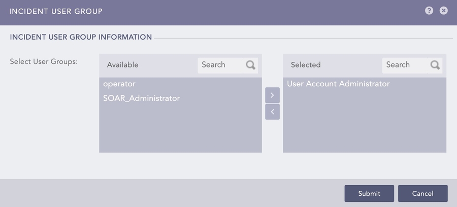Assign User Groups to an Incident User Group so they can manage incidents