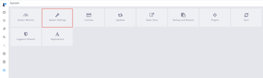 System interface with System Settings highlighted.